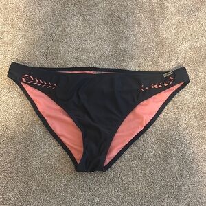 Black and Pink Bikini Bottom